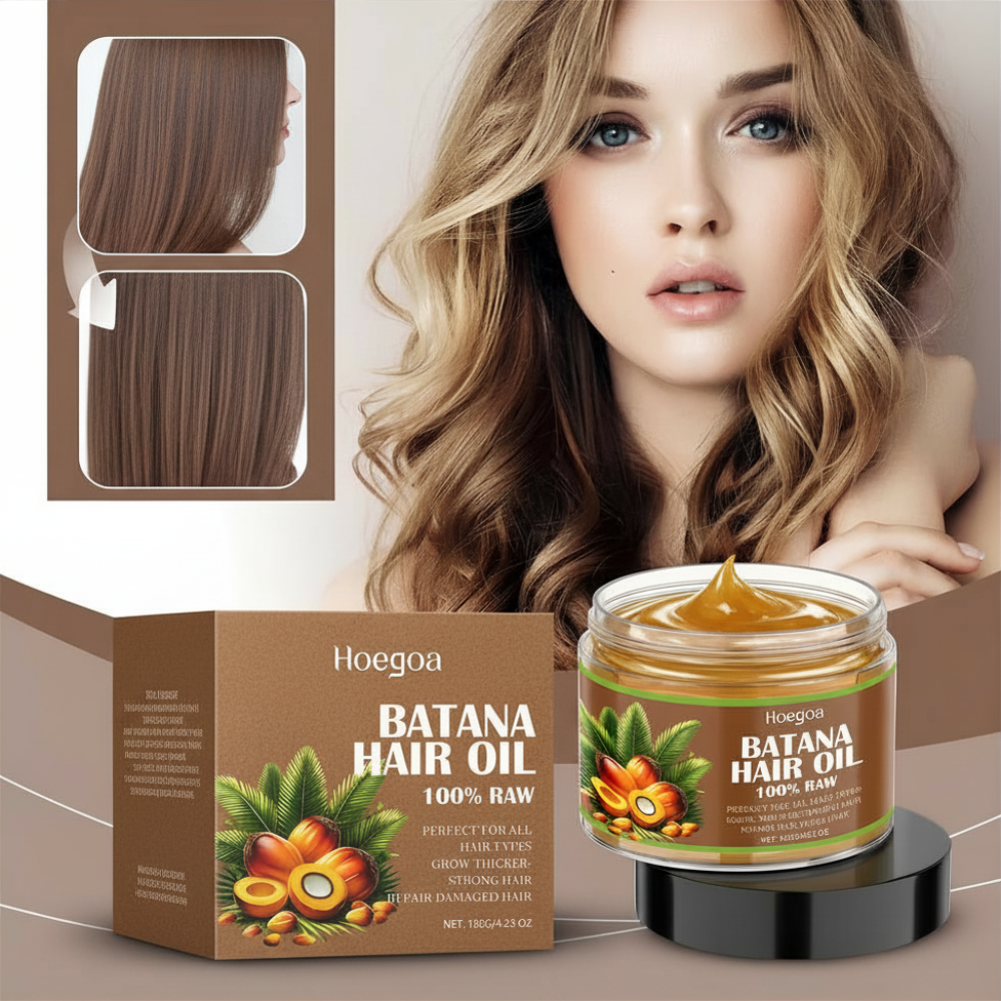 Aceite de Batana para Cabello — Repara y Fortalece el Cabello Seco y Debilitado