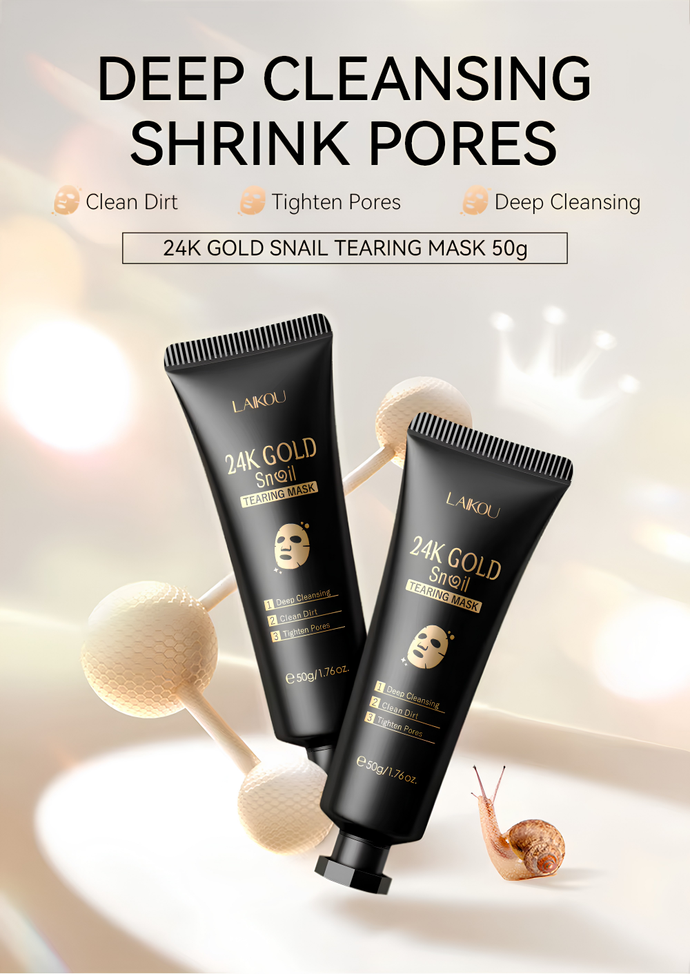 Mascarilla Peel-Off PurePore™ — Elimina Puntos Negros y Purifica los Poros