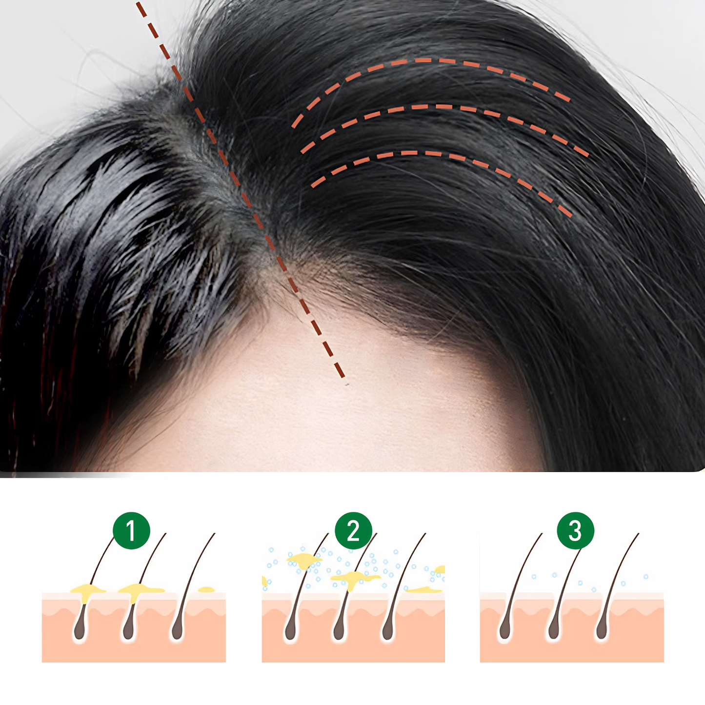 Spray de Volumen Fluffy™ | Levantamiento Instantáneo en Raíces y Control del Aceite