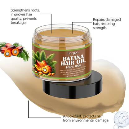 Aceite de Batana para Cabello — Repara y Fortalece el Cabello Seco y Debilitado