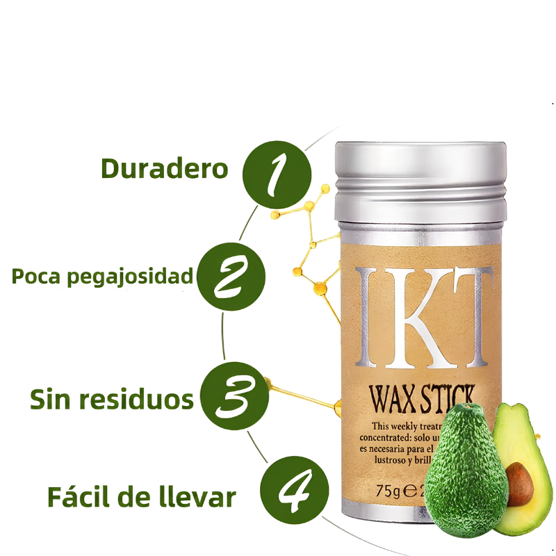 Cera Moldeadora Aguacate – Fijación Fuerte sin Residuos