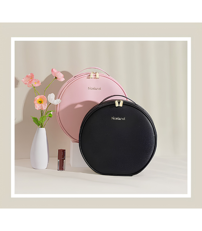 GlowCase™ Organizador de Maquillaje con Luz LED — Neceser Portátil con Espejo e Iluminación