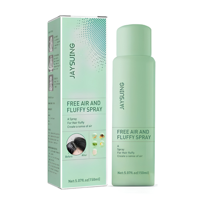 Spray de Volumen Fluffy™ | Levantamiento Instantáneo en Raíces y Control del Aceite