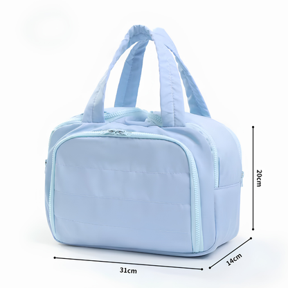 Neceser de Viaje Grande – Organizador de Maquillaje con Múltiples Bolsillos
