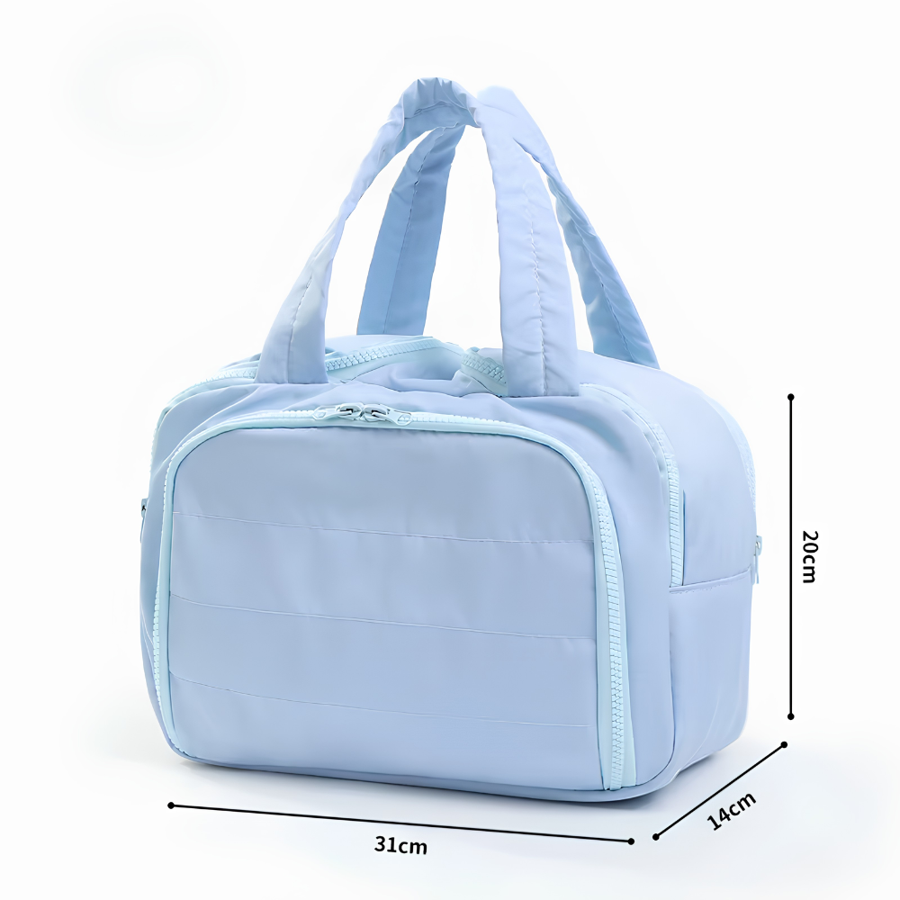 Neceser de Viaje Grande – Organizador de Maquillaje con Múltiples Bolsillos