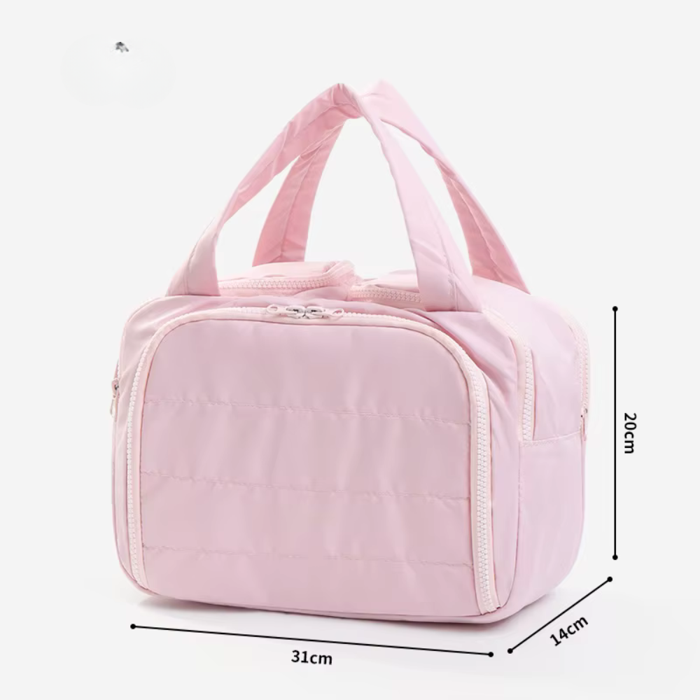 Neceser de Viaje Grande – Organizador de Maquillaje con Múltiples Bolsillos